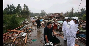 Жертвами сильнейшего за четверть века тайфуна в Японии стали 40 человек