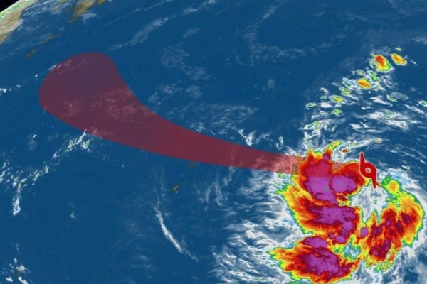 В Тихом океане сформировался новый тропический шторм «Хагибис» 