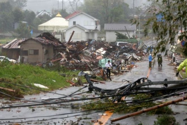 Число жертв тайфуна «Хагибис» достигло 7, еще 17 попали без вести